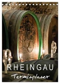 Produktbild: Rheingau Terminplaner (Tischkalender 2026 DIN A5 hoch), CALVENDO Monatskalender