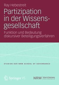 Produktbild: Partizipation in der Wissensgesellschaft