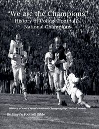 Produktbild: "We are the Champions" - College Football's National Champions