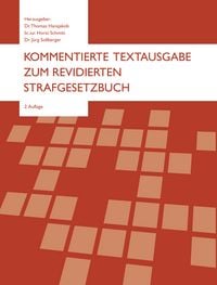 Produktbild: Kommentierte Textausgabe zum revidierten Strafgesetzbuch