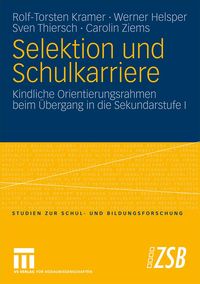 Produktbild: Selektion und Schulkarriere