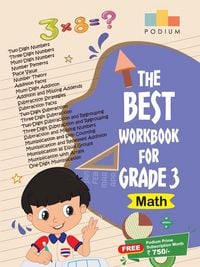 Produktbild: The Best Math Workbook for Grade 3