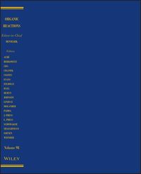 Produktbild: Organic Reactions, Volume 98