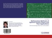 Produktbild: Mathematical Methods of Optimal Control Theory and Their Applications
