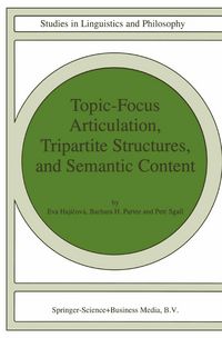 Produktbild: Topic-Focus Articulation, Tripartite Structures, and Semantic Content