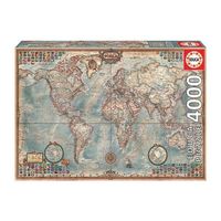 Educa - Antike Weltkarte 4000 Teile Puzzle Educa