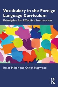 Produktbild: Vocabulary in the Foreign Language Curriculum