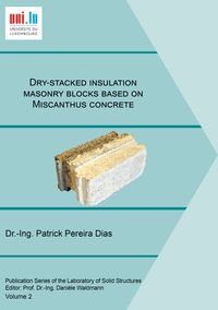 Produktbild: Dry-stacked insulation masonry blocks based on Miscanthus concrete