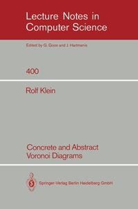 Produktbild: Concrete and Abstract Voronoi Diagrams