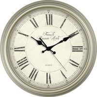 Produktbild: EUROTIME 89891-12 Quarz Wanduhr 31cm Elfenbein