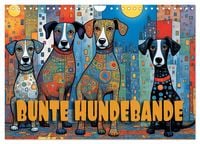 Produktbild: Bunte Hundebande (Wandkalender 2027 DIN A4 quer), CALVENDO Monatskalender