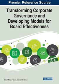Produktbild: Transforming Corporate Governance and Developing Models for Board Effectiveness, 1 volume