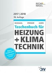 Produktbild: Recknagel - TB f&uuml;r Heizung + Klimatechnik 2017/2018/CD-ROM
