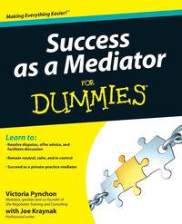 Produktbild: Success as a Mediator For Dummies