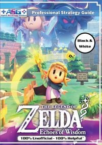 Produktbild: The Legend of Zelda Echoes of Wisdom Strategy Guide Book (Black and White Budget-Friendly Edition)