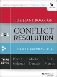 Produktbild: The Handbook of Conflict Resolution - Theory and Practice 3e