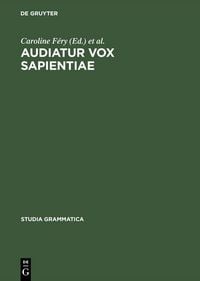 Produktbild: Audiatur Vox Sapientiae