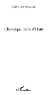 Produktbild: Chronique naive d'Haiti