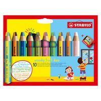 Produktbild: STABILO Aquarellbuntstift woody 3 in 1 duo