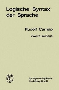 Produktbild: Logische Syntax der Sprache