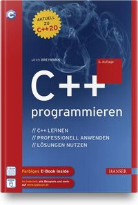 Bild vom Artikel C++ programmieren vom Autor Ulrich Breymann