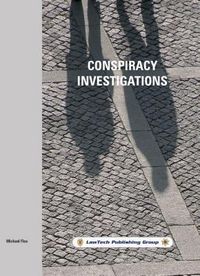 Produktbild: Conspiracy Investigations