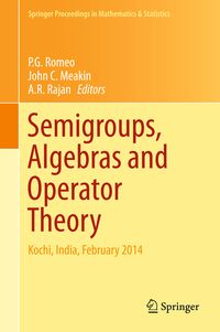 Produktbild: Semigroups, Algebras and Operator Theory