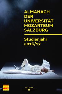 Almanach der Universität Mozarteum Salzburg Susanne Prucher