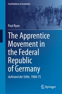 Produktbild: The Apprentice Movement in the Federal Republic of Germany