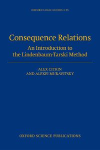 Produktbild: Consequence Relations