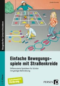 Produktbild: Einfache Bewegungsspiele mit Stra&szlig;enkreide