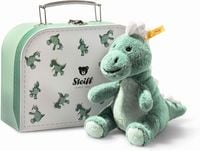 Produktbild: Steiff 067280 - Joshi Baby T-Rex im Koffer, mintgr&uuml;n, 16 cm, Dino-Pl&uuml;schtier