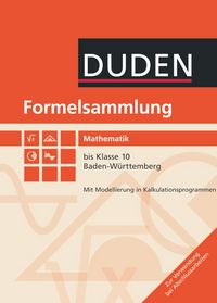 Produktbild: Formelsammlung bis Klasse 10 - Mathematik - Baden-W&uuml;rttemberg
