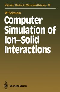 Produktbild: Computer Simulation of Ion-Solid Interactions