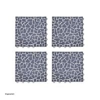 Produktbild: HTI-Living HTI-Living Bodenplatte 4-teilig Nessa Stone HTI-Living Bodenplatte 4-teilig Nessa Stone