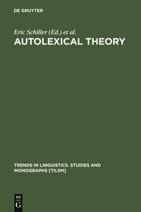 Produktbild: Autolexical Theory
