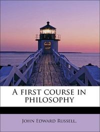 Produktbild: Russell, ,: First course in philosophy