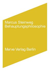 Produktbild: Behauptungsphilosophie