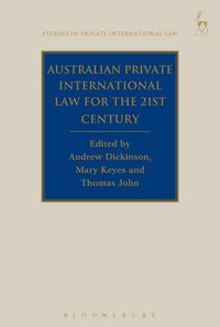Produktbild: Australian Private International Law for the 21st Century,