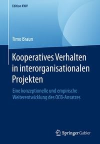 Produktbild: Kooperatives Verhalten in interorganisationalen Projekten