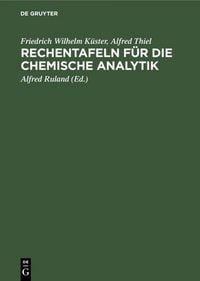 Produktbild: Rechentafeln f&uuml;r die chemische Analytik