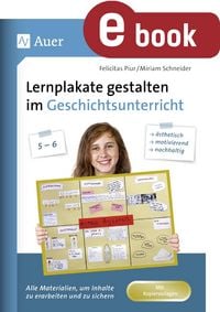 Produktbild: Lernplakate gestalten im Geschichtsunterricht 5-6