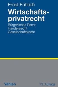 Produktbild: Wirtschaftsprivatrecht