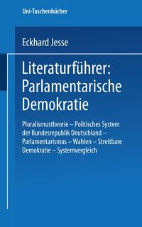 Bild vom Artikel Literaturführer: Parlamentarische Demokratie vom Autor Eckhard Jesse