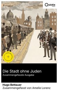 Produktbild: Die Stadt ohne Juden (Zusammengefasste Ausgabe)