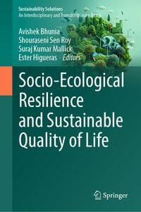 Produktbild: Socio-Ecological Resilience and Sustainable Quality of Life