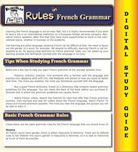 Produktbild: Rules In French Grammar ( Blokehead Easy Study Guide)