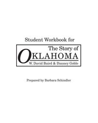 Produktbild: Student Workbook for the Story of Oklahoma