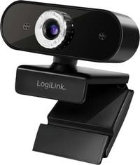 Produktbild: LogiLink UA0368 HD-Webcam Klemm-Halterung, Mikrofon