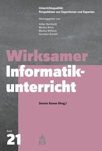 Produktbild: Wirksamer Informatikunterricht